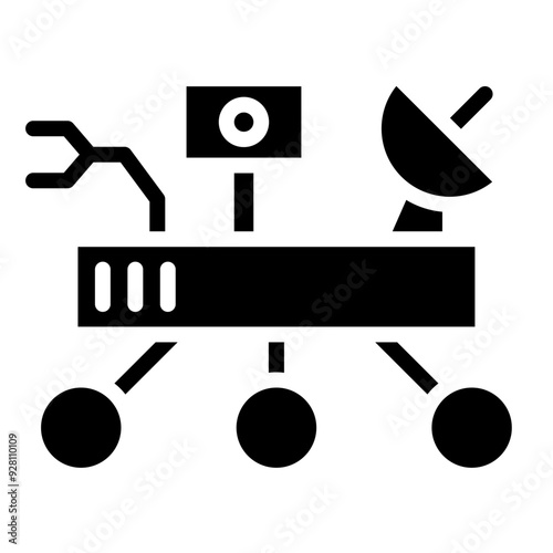Mars Rover for Space Icon