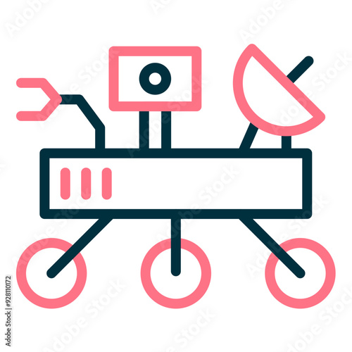 Mars Rover for Space Icon