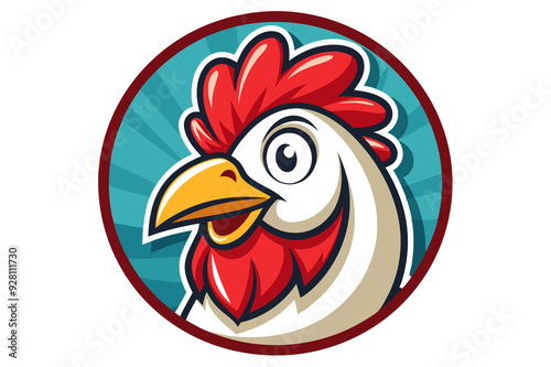 chicken cartoon logo