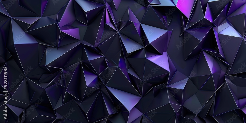 Abstract Geometric Pattern with Purple and Blue Hues Abstract Geometric Pattern with Purple and Blue Hues