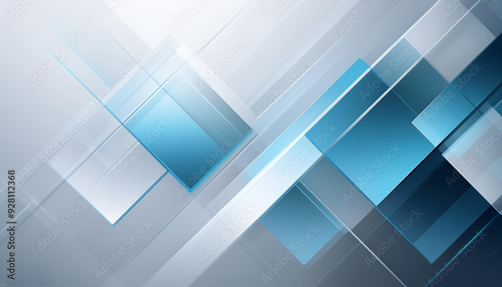 Abstract blue grey tech glossy squares background Abstract blue grey tech glossy squares background