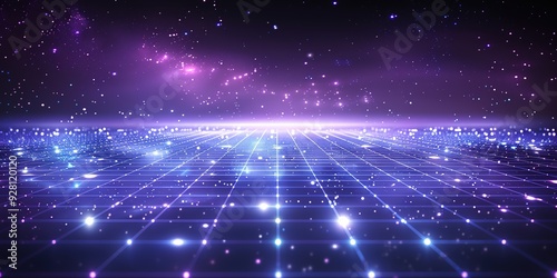 background with stars