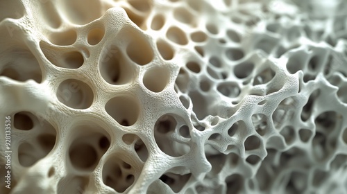 Intricate Structure of Spongy Bone photo