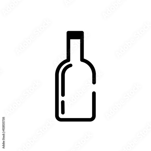 bottle icon dual tone style