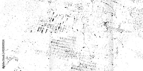 Easy To Create Abstract Dotted, Chaotic grunge ink particles. Abstract texture with grain and stain. Splashes of paint.