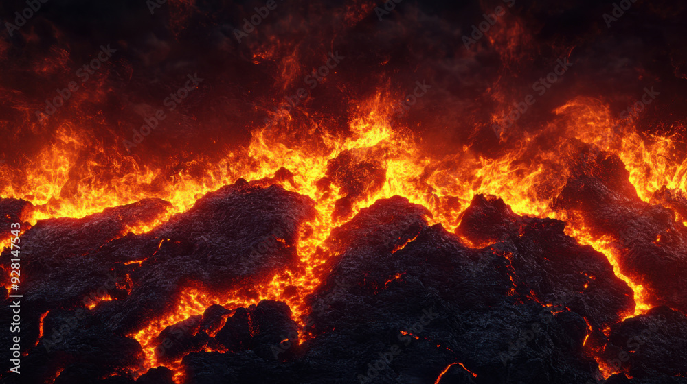 Lava texture fire background for graphic design. Lava texture fire background for graphic design.