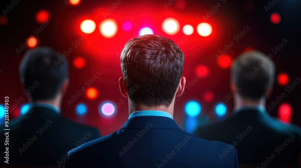 A lively political debate taking place on a television show, with panelists representing different perspectives. A lively political debate taking place on a television show, with panelists representing different perspectives.