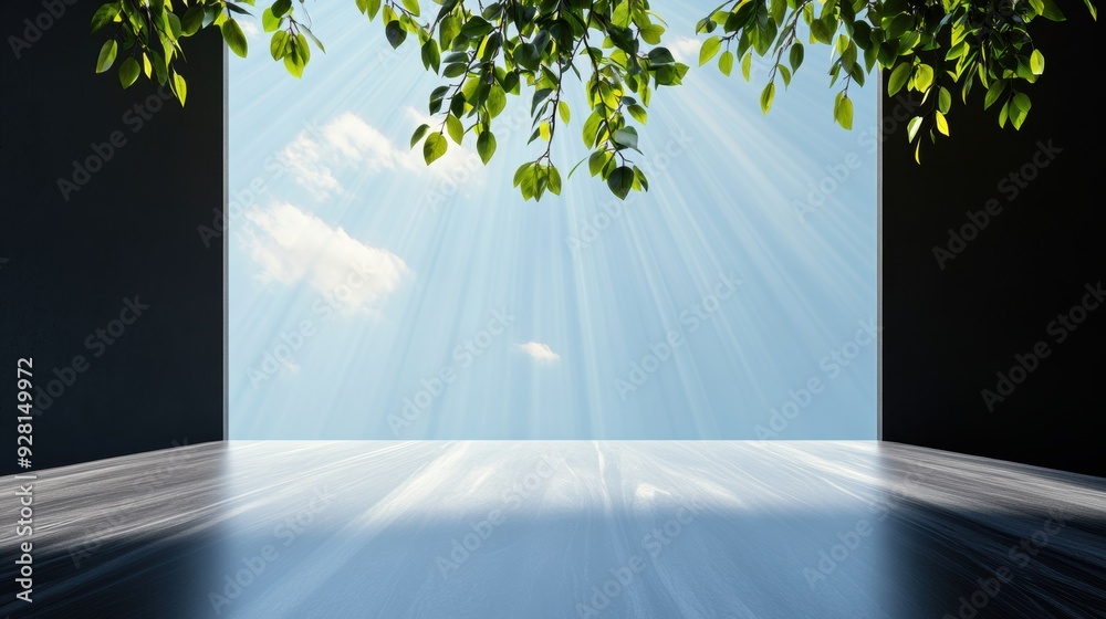 Obraz premium A professional meeting room with a large conference table and modern technology.