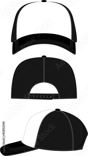 trucker hat.eps