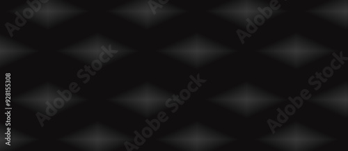 grey black background with seamless effect isolated on black background. 