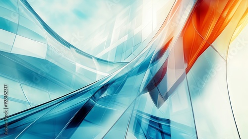 Abstract Architecture Digital Artwork