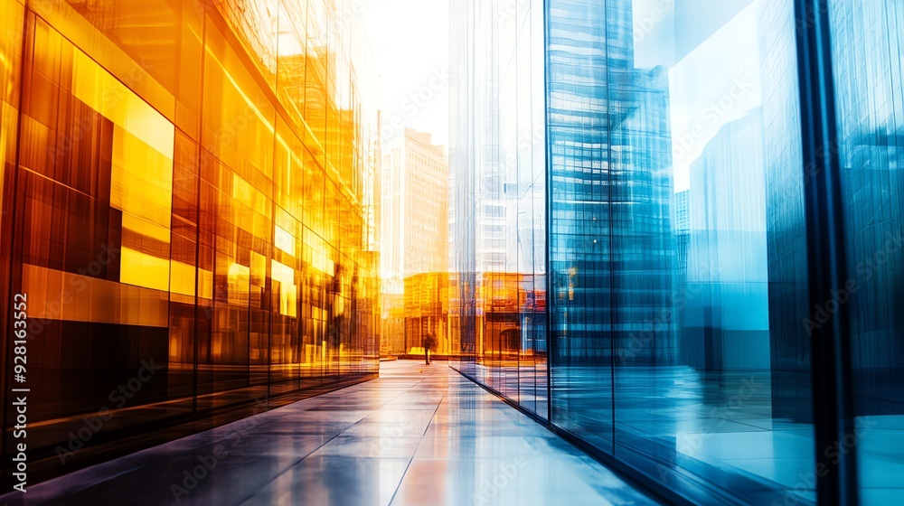 Glass Facade Reflections