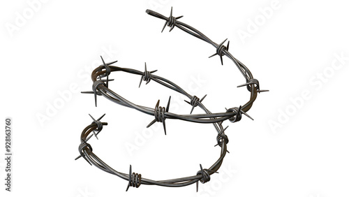 Razor Wire Silhouettes and Barbed Wire Metallic Border Elements on White Background,Razor wire silhouettes. Barbed wire metallic border elements, barb wire set, barb wire icon.
png white background 
