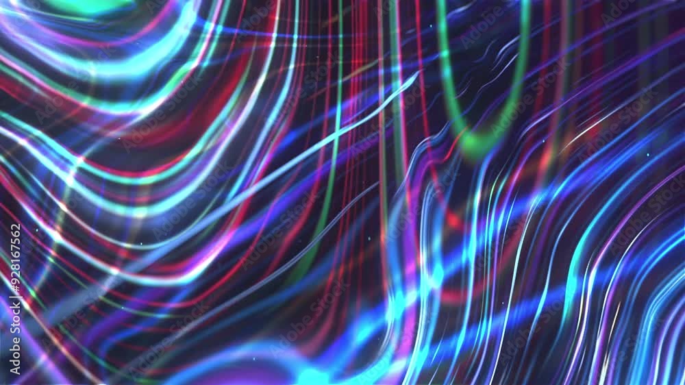 abstract background colorful line waves abstract background colorful line waves