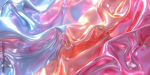 abstract background with waves