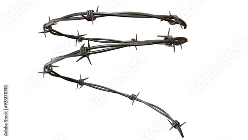 Razor Wire Silhouettes and Barbed Wire Metallic Border Elements on White Background,Razor wire silhouettes. Barbed wire metallic border elements, barb wire set, barb wire icon.
png white background 