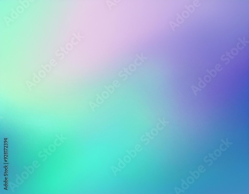 Pastel Harmony: Blurred Holographic Background