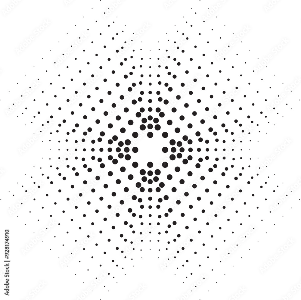 Geometric Halftone Pattern Geometric Halftone Pattern