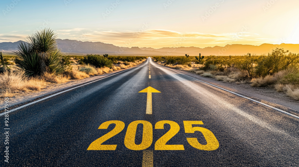 Road To 2025 With An Empty Road With Written 2025 And Arrow Pointing 1000 F 928177963 DhEzBLmiVYWvjLJ6BS8yqFDi0o2DH7Ge