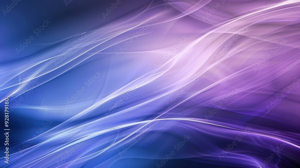 Abstract Purple and Blue Swirls Abstract Purple and Blue Swirls