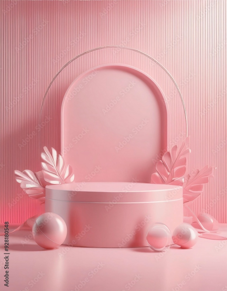 Podium Background for Product Composition Podium Background for Product Composition
