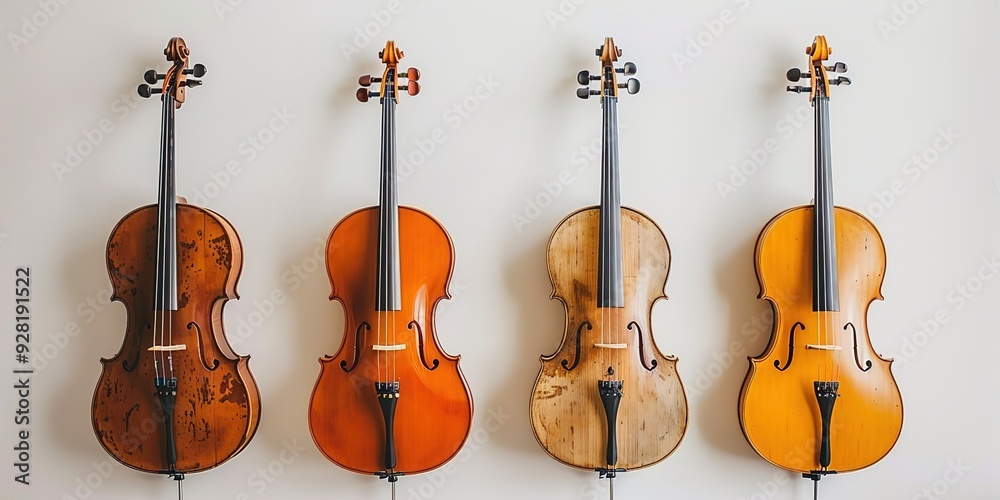 Fototapeta premium violin and bow