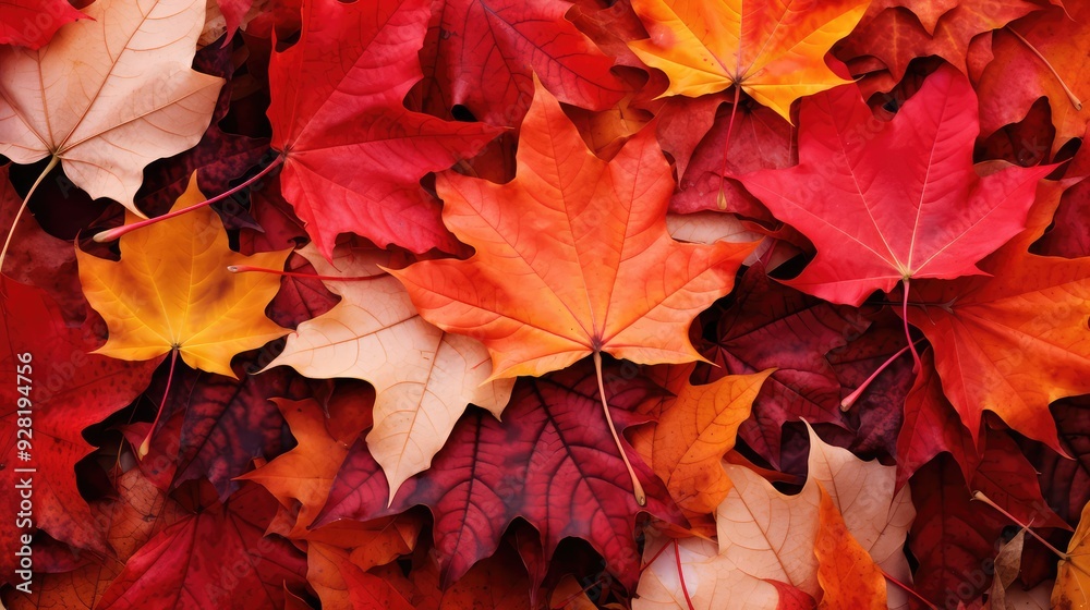 vibrant fall leaves texture vibrant fall leaves texture