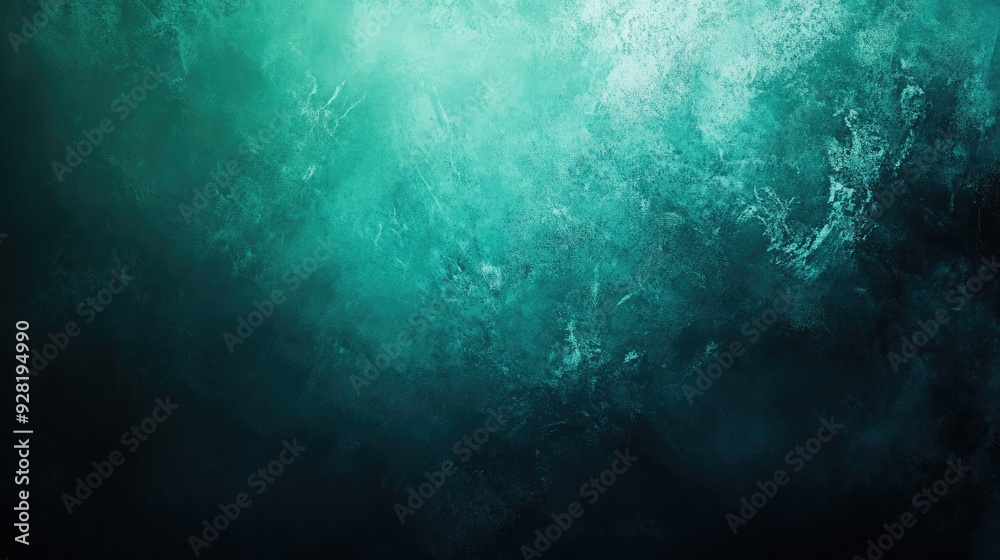 Fototapeta premium Gradient Background, Pastel Colors, midnight green blending with obsidian black gradient
