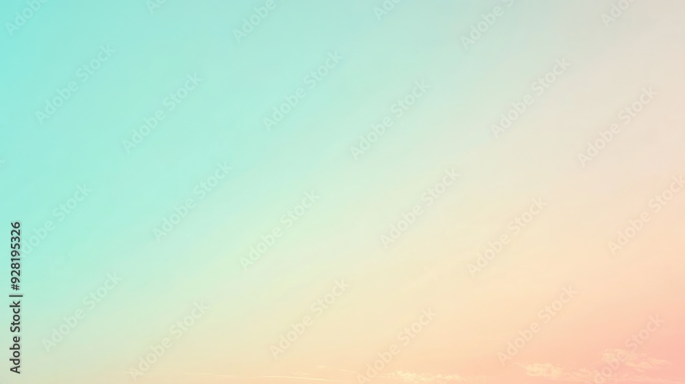 Gradient Background, Pastel Colors, soft apricot blending with pale blue gradient Gradient Background, Pastel Colors, soft apricot blending with pale blue gradient