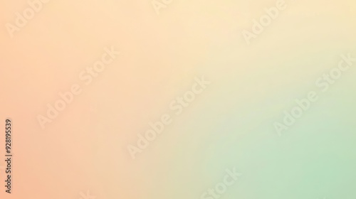 Gradient Background, Pastel Colors, pale gold blending with light seafoam green gradient