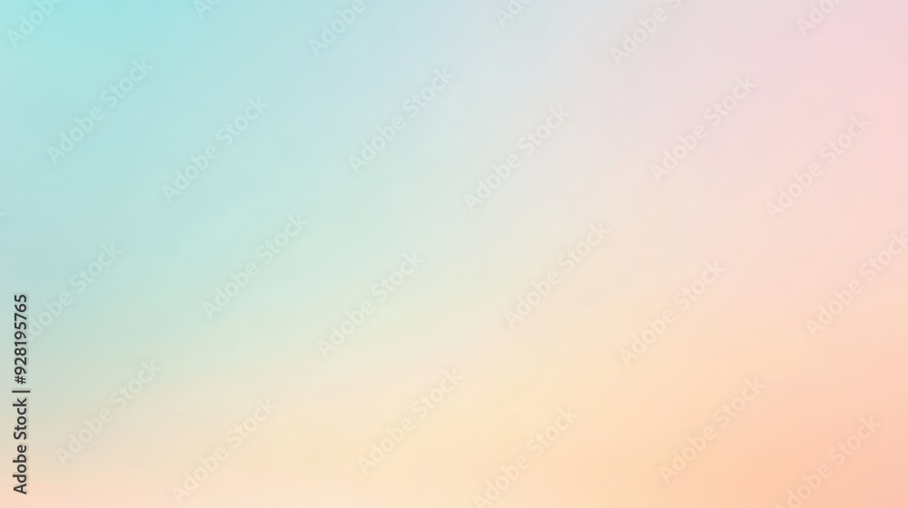 Gradient Background, Pastel Colors, pale peach blending with pale blue gradient Gradient Background, Pastel Colors, pale peach blending with pale blue gradient