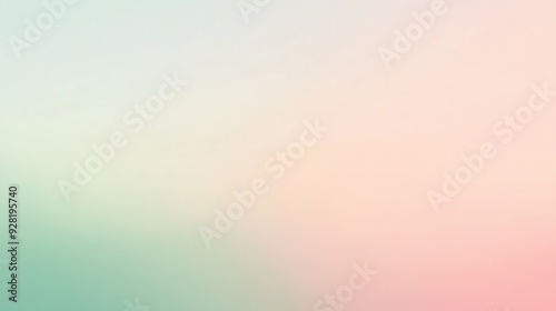 Gradient Background, Pastel Colors, pale rose blending with light sage green gradient