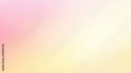 Gradient Background, Pastel Colors, pale yellow blending with soft blush gradient