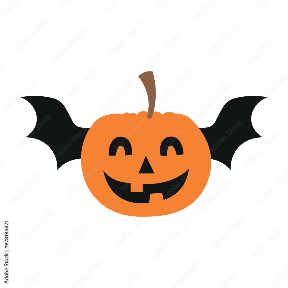 Fototapeta premium Halloween Pumkin Clipart