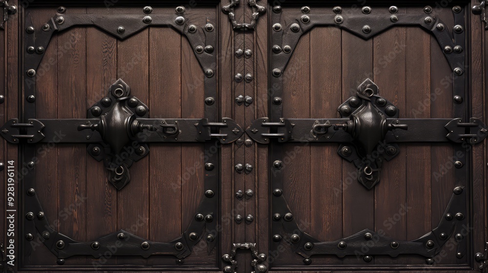 Fototapeta premium wood gothic texture