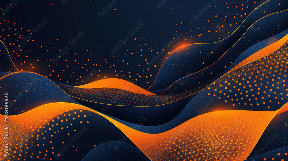 abstract design dark blue and orange vector background for presentation abstract design dark blue and orange vector background for presentation