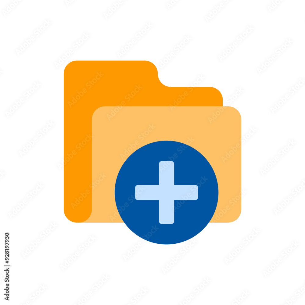 new folder icon design vector template new folder icon design vector template