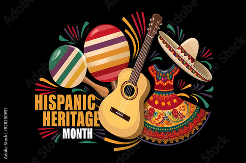Celebration of National Hispanic Heritage Month along with Cultural