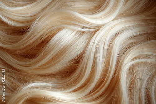 closeup lock Blonde white isolated hair Blond curl colours wavy smooth long natural colouring concept wellness yellow bright luxury clean shampoo female fashion wave styling fair healthy,Generative AI