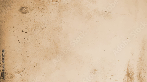 Dirty canvas background grunge texture. Graphic background of sand floor, top view or light brown beige gradient decorative wall background. beautiful and colorful light pink watercolor used for wallp