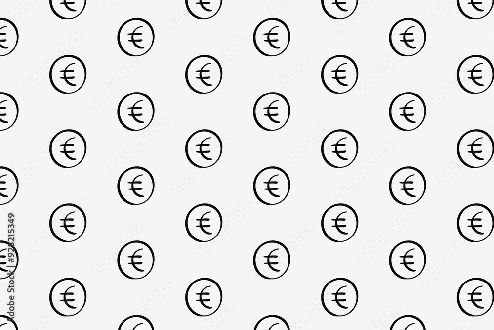 Currency pattern design