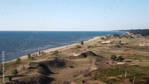 Sand dunes near Lake Michigan