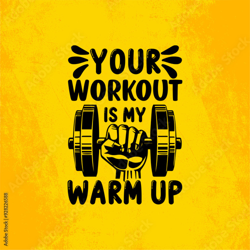 Gym quotes for social media post and t-shirt print