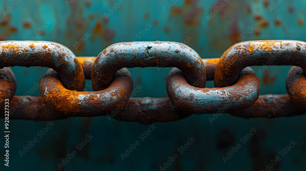 Rusty Chain Links Close Up, Corroded Metal Texture, Industrial Strength, Worn And Weathered, Old Chain, Metal, Macro, Photography Rusty Chain Links Close Up, Corroded Metal Texture, Industrial Strength, Worn And Weathered, Old Chain, Metal, Macro, Photography