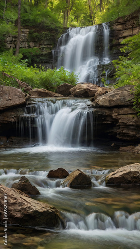 waterfall in the forest