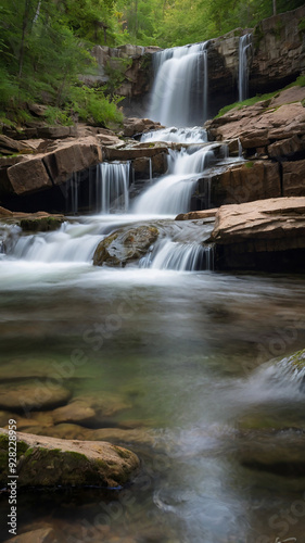 waterfall in the forest