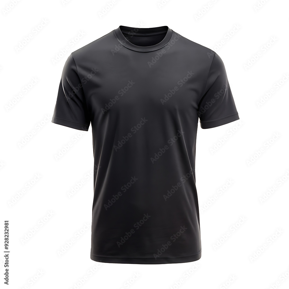 black t shirt isolated on white Background black t shirt isolated on white Background