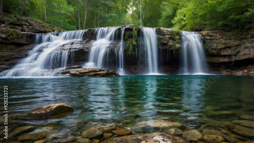 waterfall in the forest