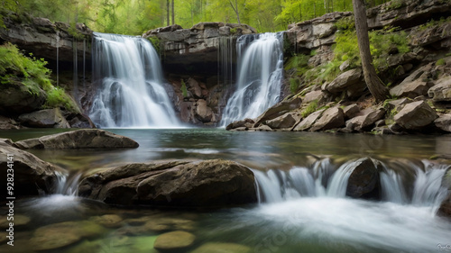 waterfall in the forest