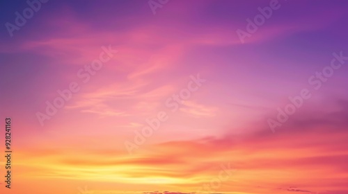 Colorful Sunset Sky